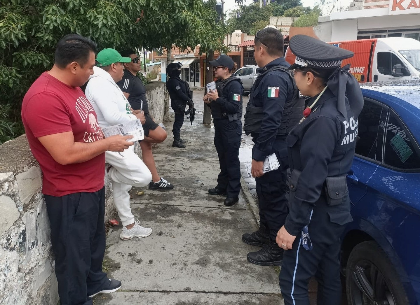 Llega estrategia 'La SSC cerca de ti' a Tenancingo